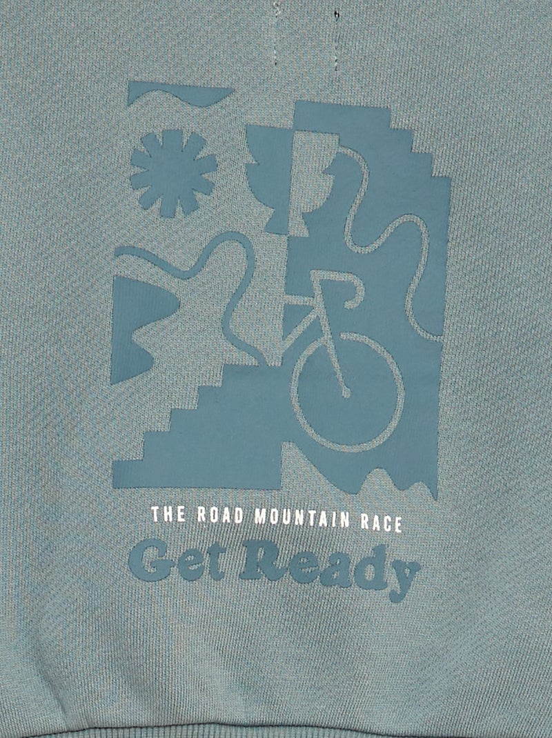 Sudadera de chándal con capucha AZUL - Kiabi