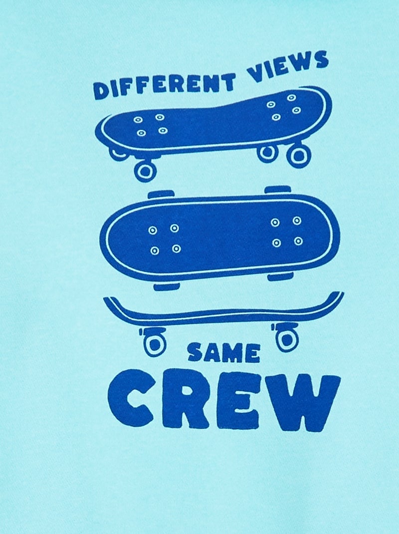 Sudadera de chándal con capucha Azul - Kiabi