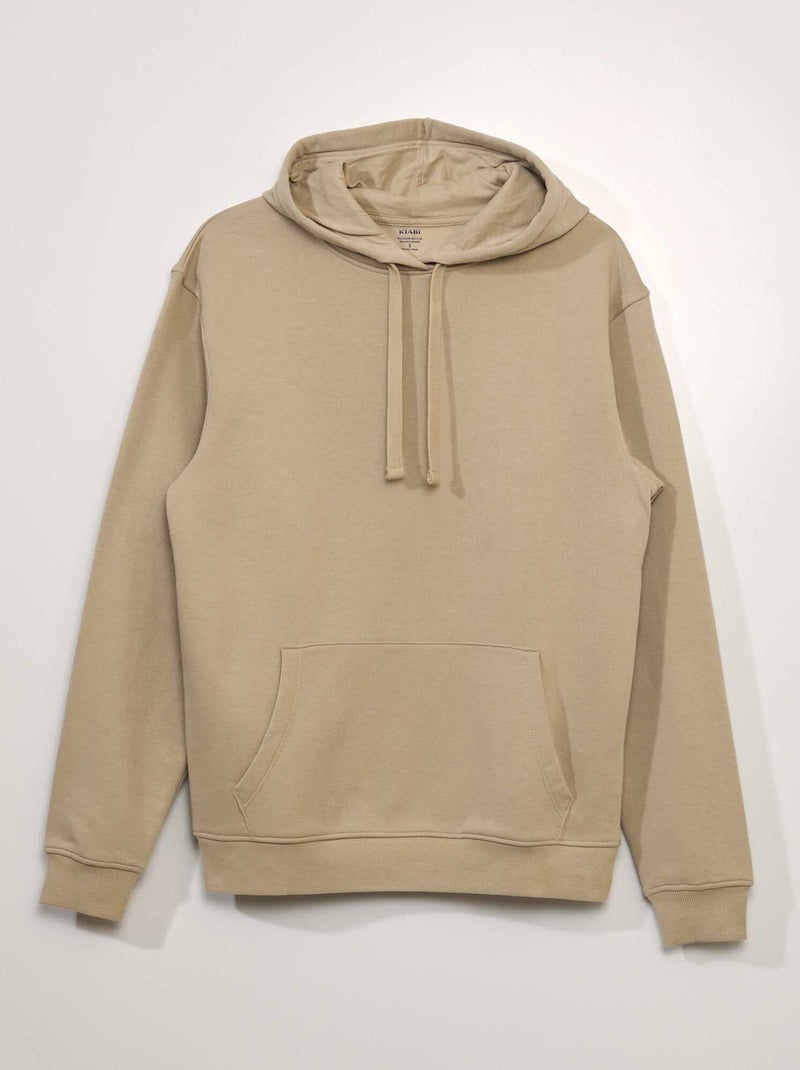 Sudadera de chándal con capucha BEIGE - Kiabi