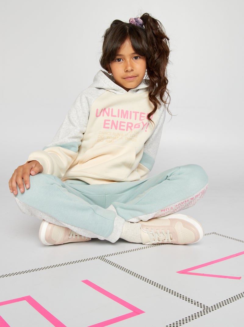 Sudadera de chándal con capucha BEIGE - Kiabi