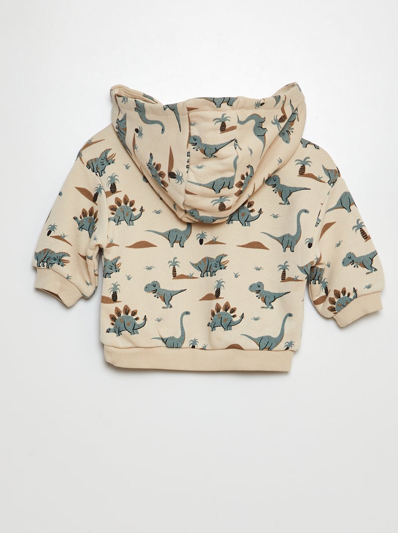 Sudadera de chándal con capucha BEIGE - Kiabi