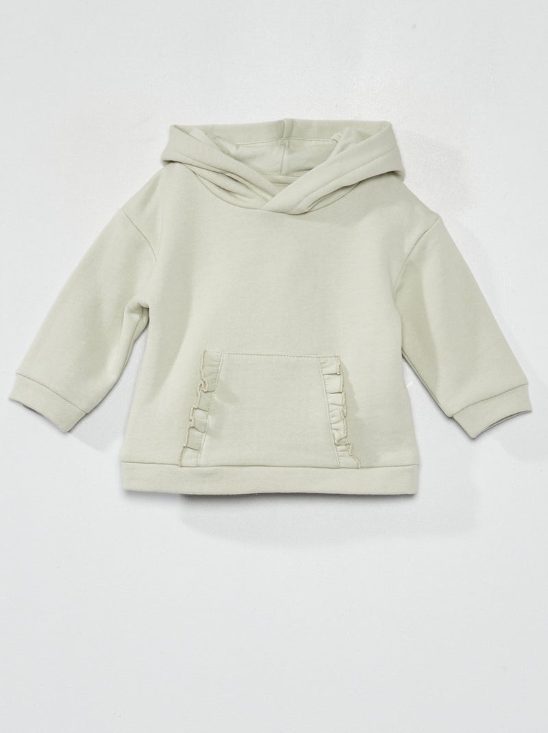 Sudadera de chándal con capucha GRIS - Kiabi