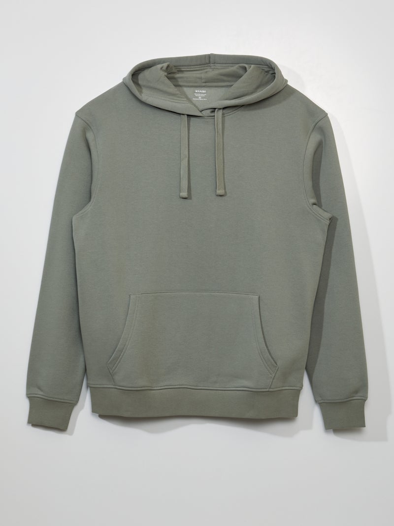 Sudadera de chándal con capucha gris - Kiabi