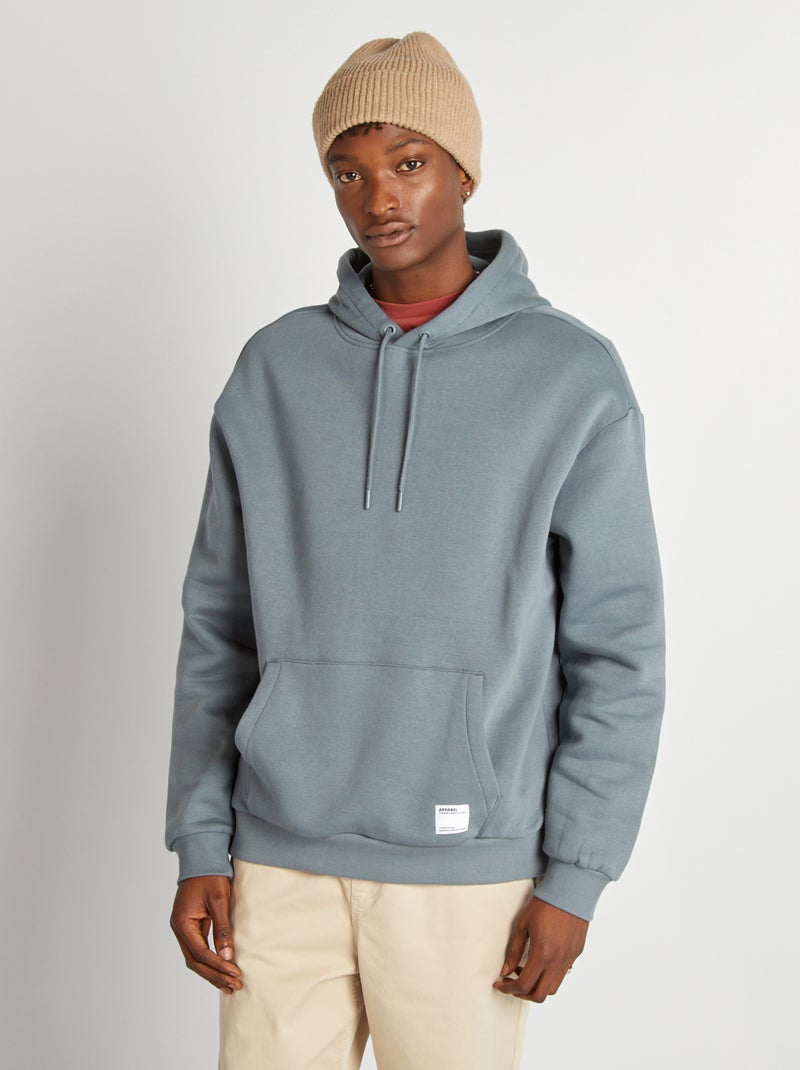 Sudadera de chándal con capucha GRIS - Kiabi
