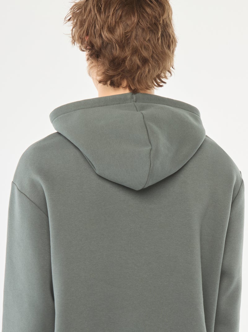 Sudadera de chándal con capucha Kaki - Kiabi