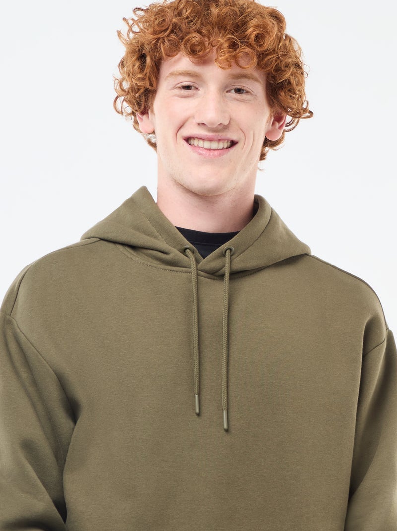 Sudadera de chándal con capucha Kaki - Kiabi