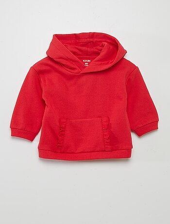 Sudadera de chándal con capucha lisa