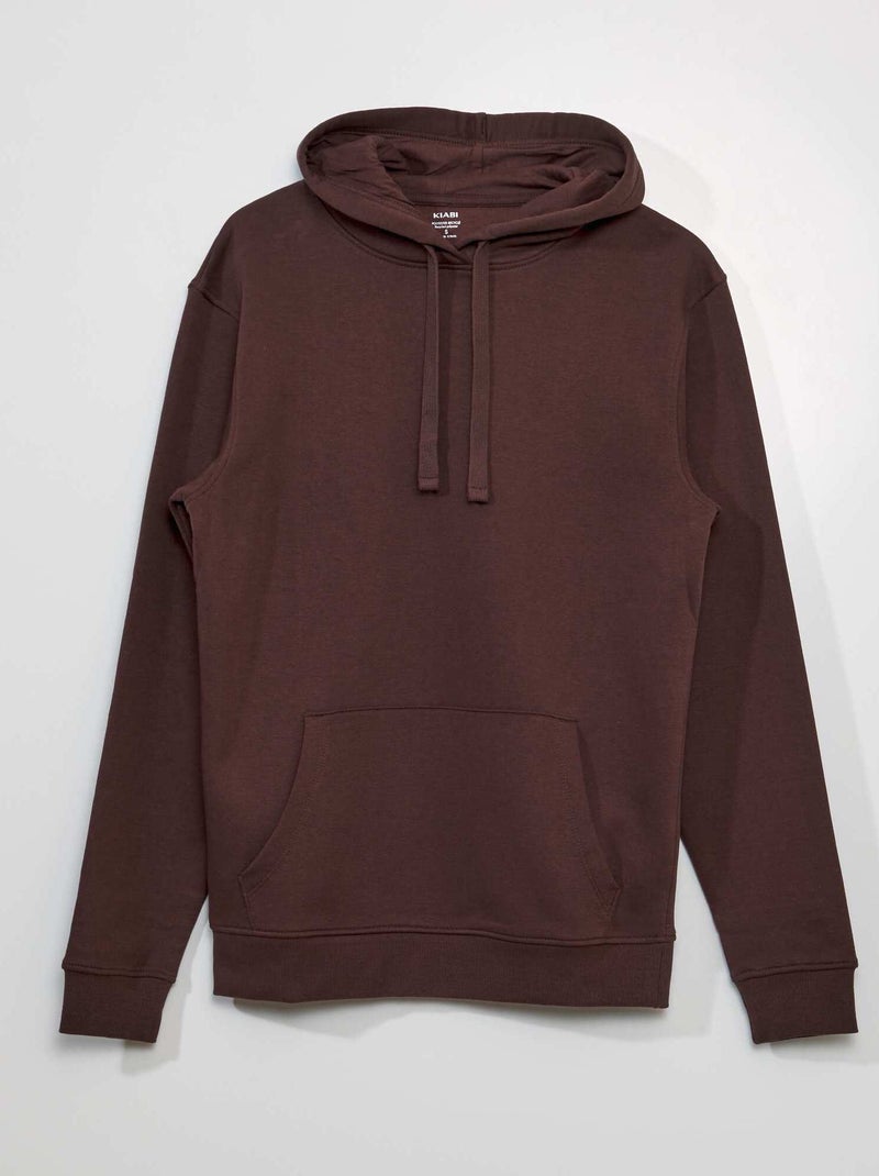 Sudadera de chándal con capucha MARRON - Kiabi