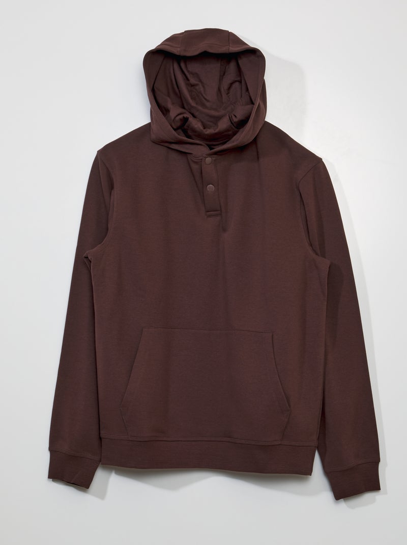 Sudadera de chándal con capucha MARRON - Kiabi