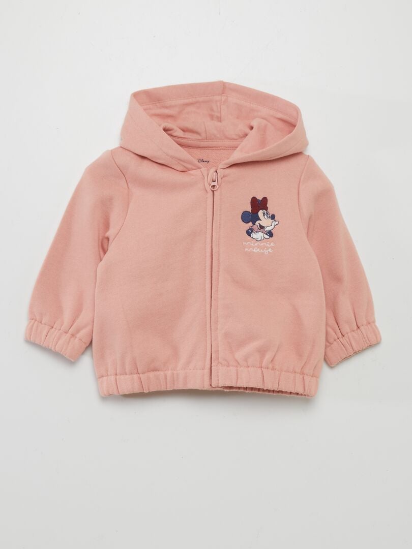 Sudadera de chándal con capucha 'Minnie' ROSA - Kiabi