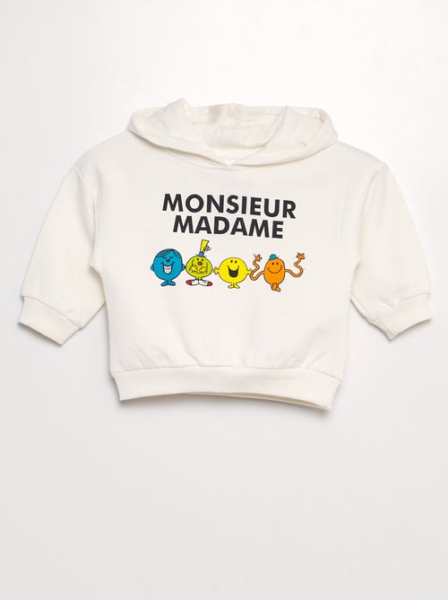 Sudadera de chándal con capucha 'Mr. Men y Little Miss' - Kiabi