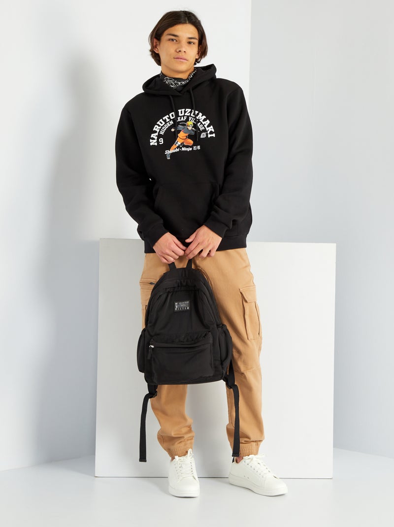 Sudadera de chándal con capucha 'Naruto' Negro - Kiabi