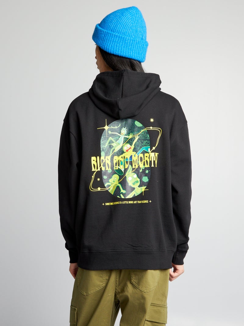 Sudadera de chándal con capucha negro - Kiabi