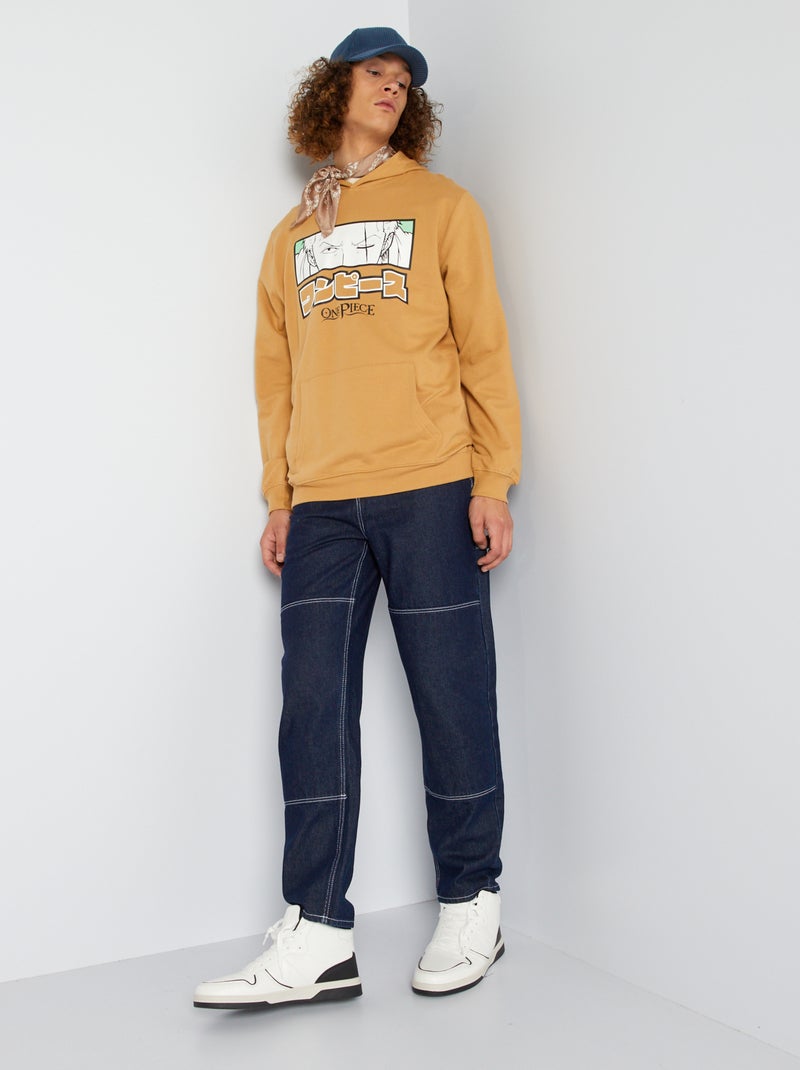 Sudadera de chándal con capucha 'One Piece' MARRON - Kiabi