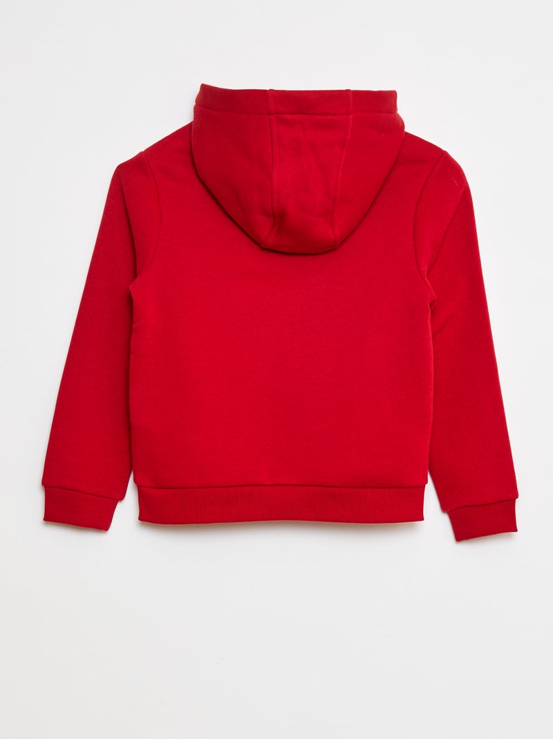 Sudadera de chándal con capucha Rojo - Kiabi