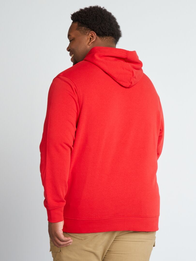 Sudadera de chándal con capucha ROJO - Kiabi