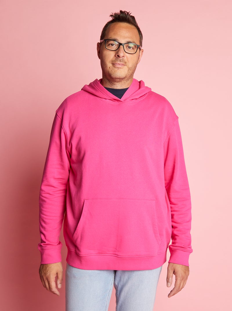 Sudadera de chándal con capucha ROSA - Kiabi