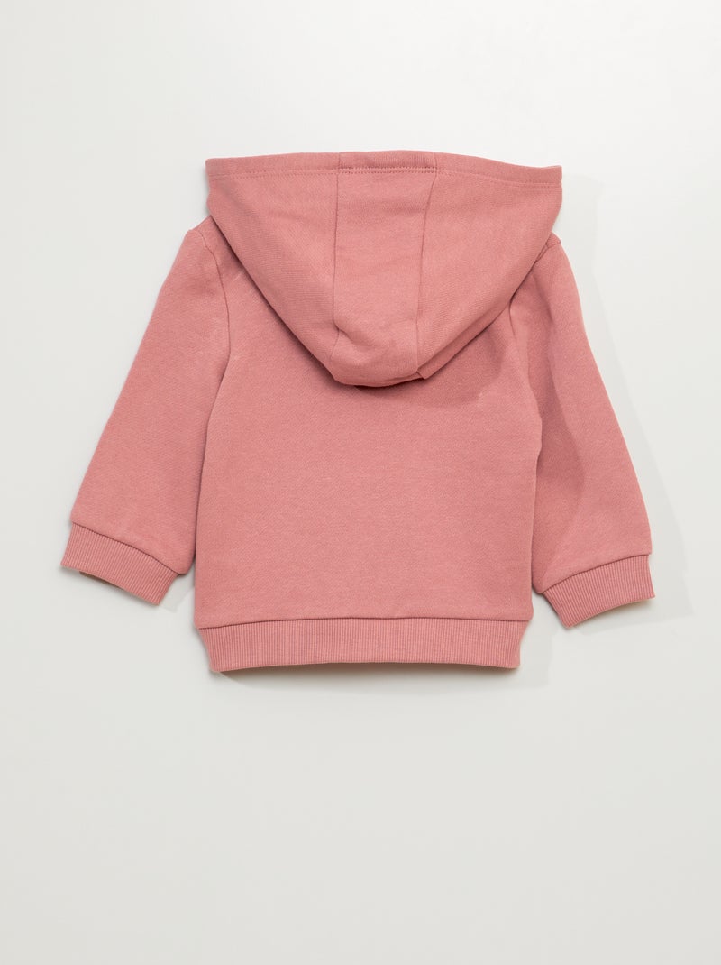 Sudadera de chándal con capucha Rosa - Kiabi