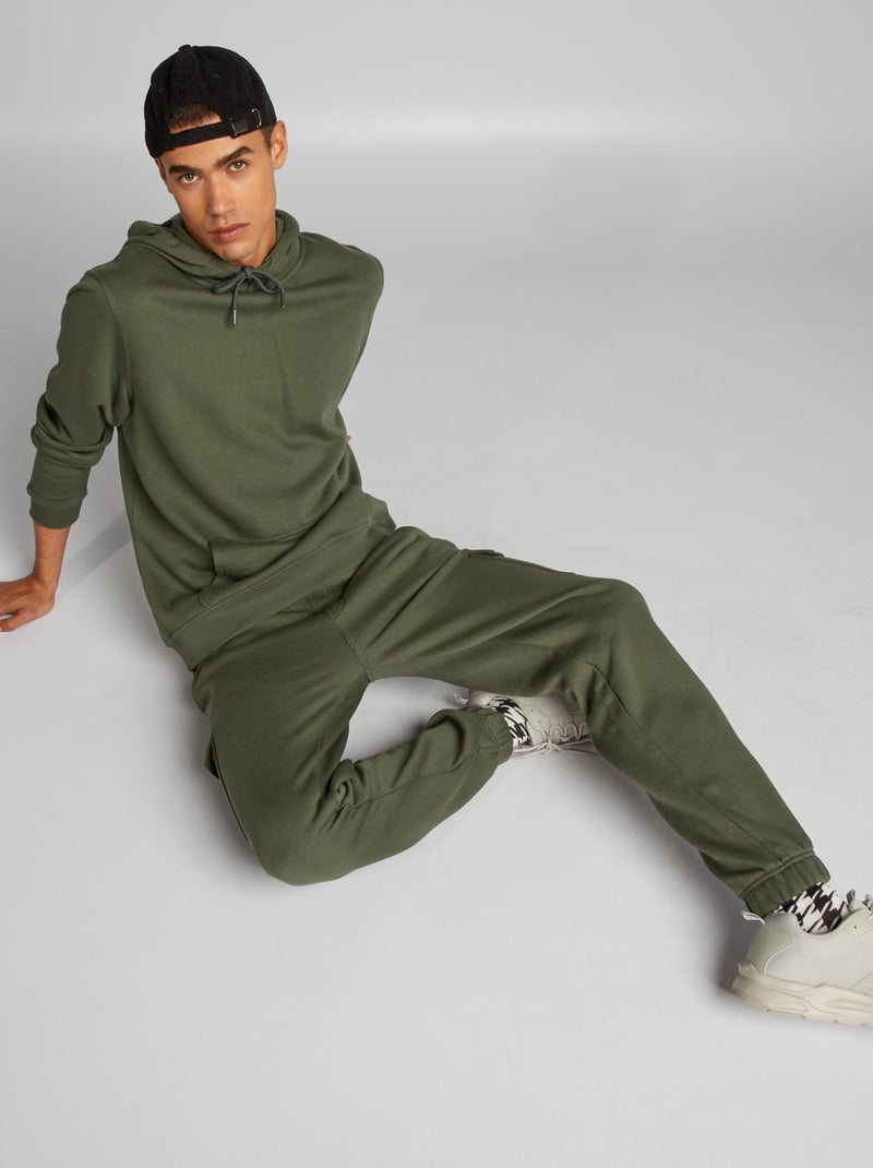 Sudadera de chándal con capucha VERDE - Kiabi