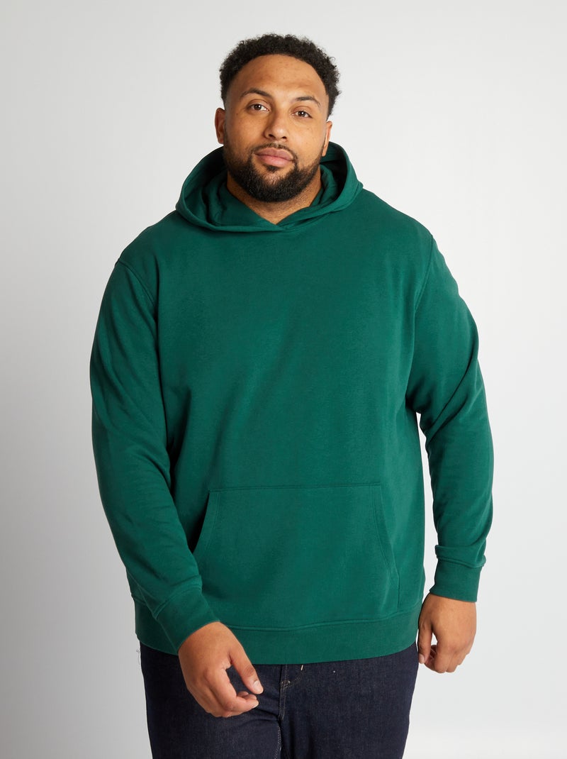 Sudadera de chándal con capucha VERDE - Kiabi