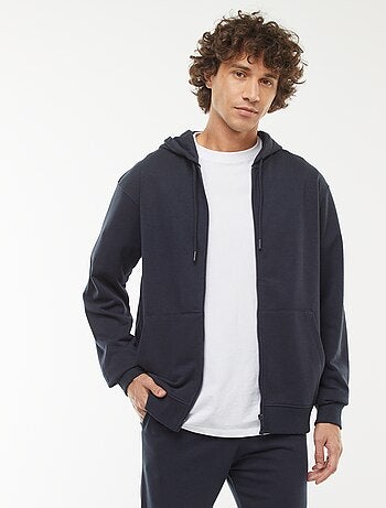 Sudadera de chándal con capucha y cremallera