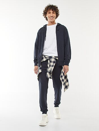 Sudadera de chándal con capucha y cremallera