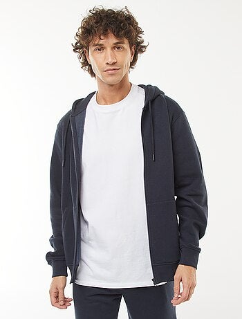 Sudadera de chándal con capucha y cremallera