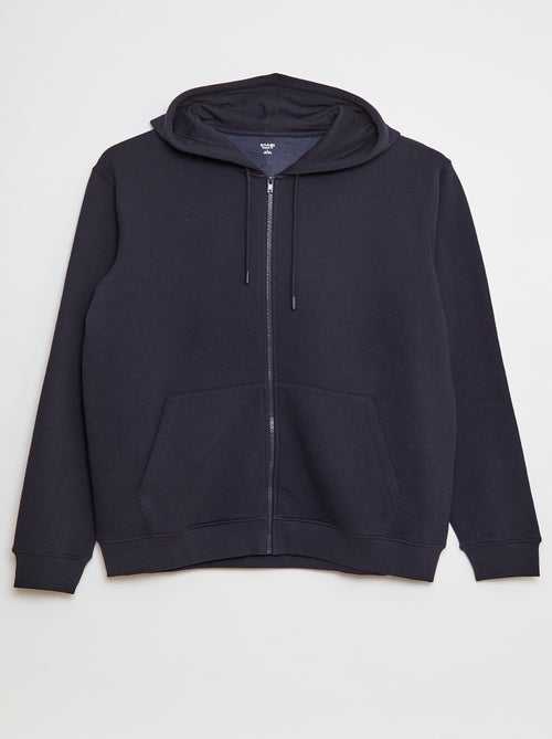 Sudadera de chándal con capucha y cremallera - Kiabi