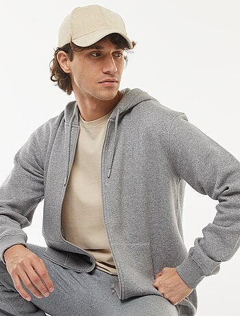 Sudadera de chándal con capucha y cremallera