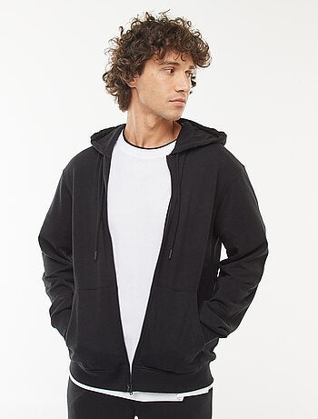 Sudadera de chándal con capucha y cremallera