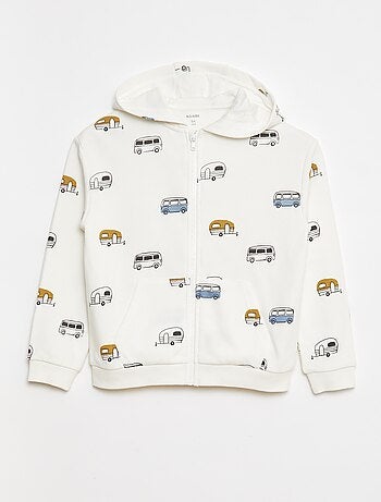 Sudadera de chándal con capucha y estampado