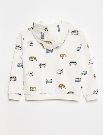 Sudadera de chándal con capucha y estampado