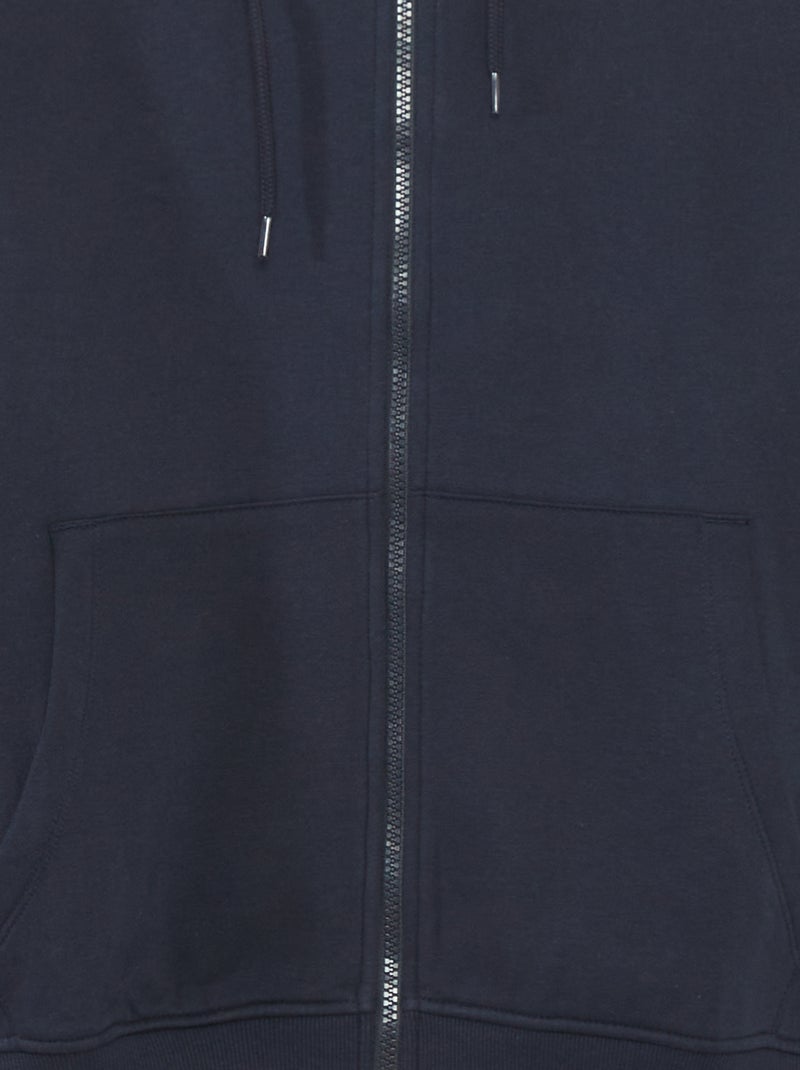 Sudadera de chándal con cremallera AZUL - Kiabi