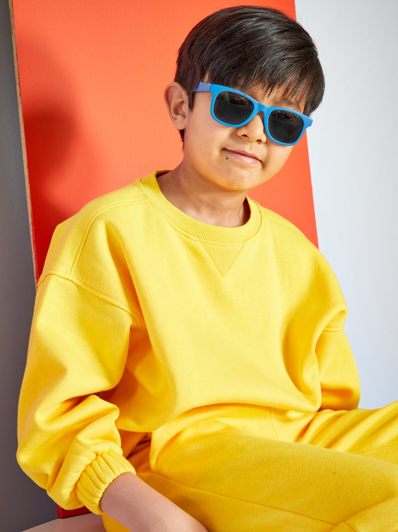 Sudadera de chándal con cuello redondo  - Unisex AMARILLO - Kiabi