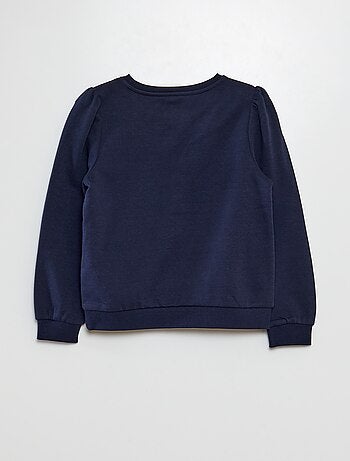 Sudadera de chándal con cuello redondo