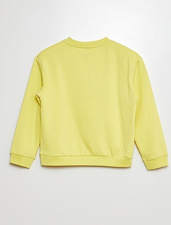Sudadera de chándal con detalle de punto de rizo