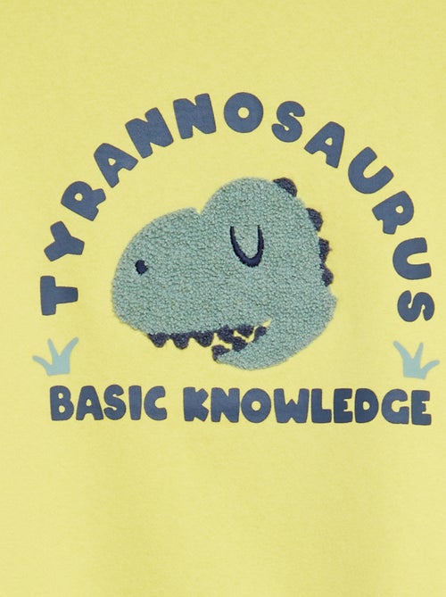 Sudadera de chándal con detalle de punto de rizo - Kiabi