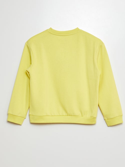 Sudadera de chándal con detalle de punto de rizo - Kiabi