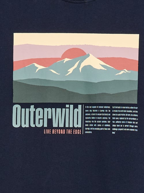 Sudadera de chándal con estampado - Fácil de Poner - Kiabi