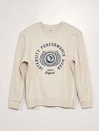 Sudadera de chándal con estampado - Fácil de Poner