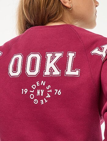 Sudadera de chándal con estampado