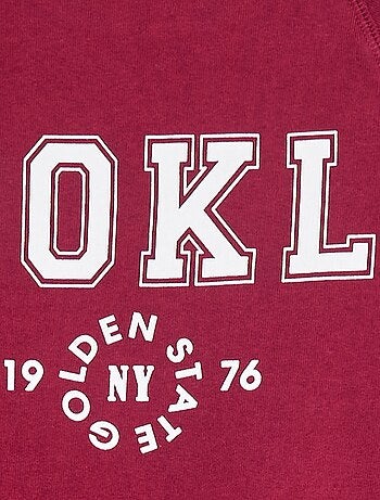 Sudadera de chándal con estampado