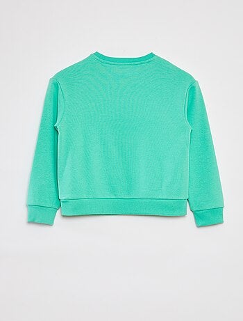 Sudadera de chándal con inscripción de rizo