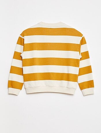 Sudadera de chándal con mangas en contraste