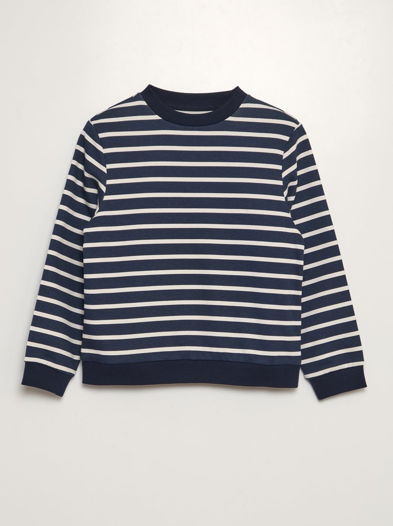 Sudadera de chándal con motivo AZUL - Kiabi