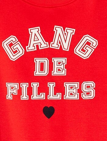 Sudadera de chándal con motivo