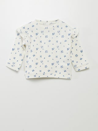 Sudadera de chándal con volantes