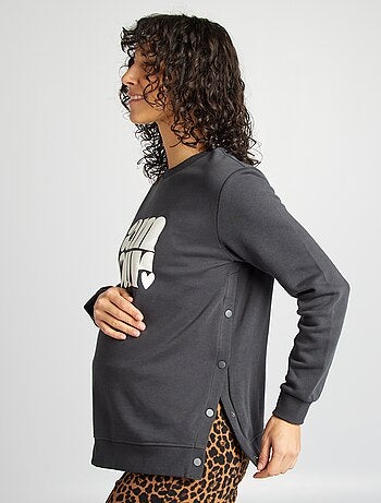 Sudadera de chándal de lactancia