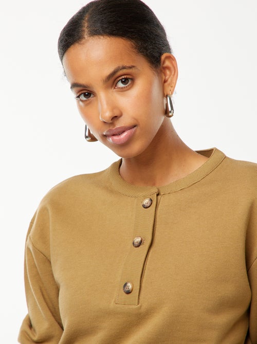 Sudadera de chándal de manga corta - Kiabi