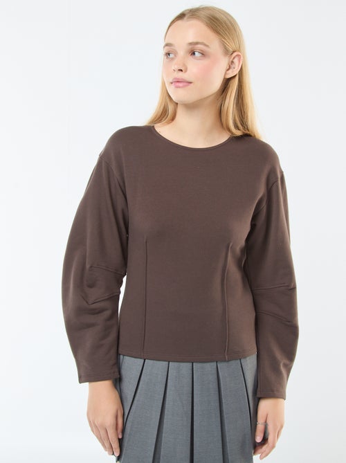 Sudadera de chándal de manga larga - Kiabi